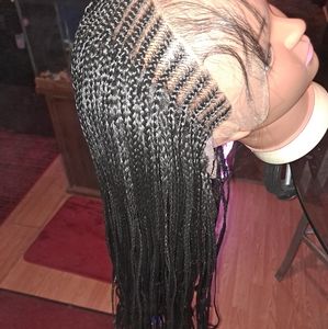 Braided wig new with beads